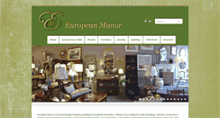 Desktop Screenshot of europeanmanor.com