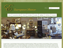 Tablet Screenshot of europeanmanor.com